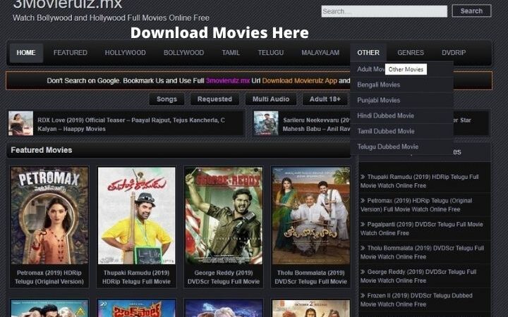 Movierulz | Download Latest Hollywood, Bollywood And Web Series | Unblock Using Proxy(Mirror) Sites